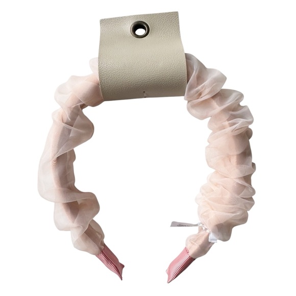 Urban Outfitters Chiffon Wrapped Headband in Pink | NEW - Picture 4 of 7